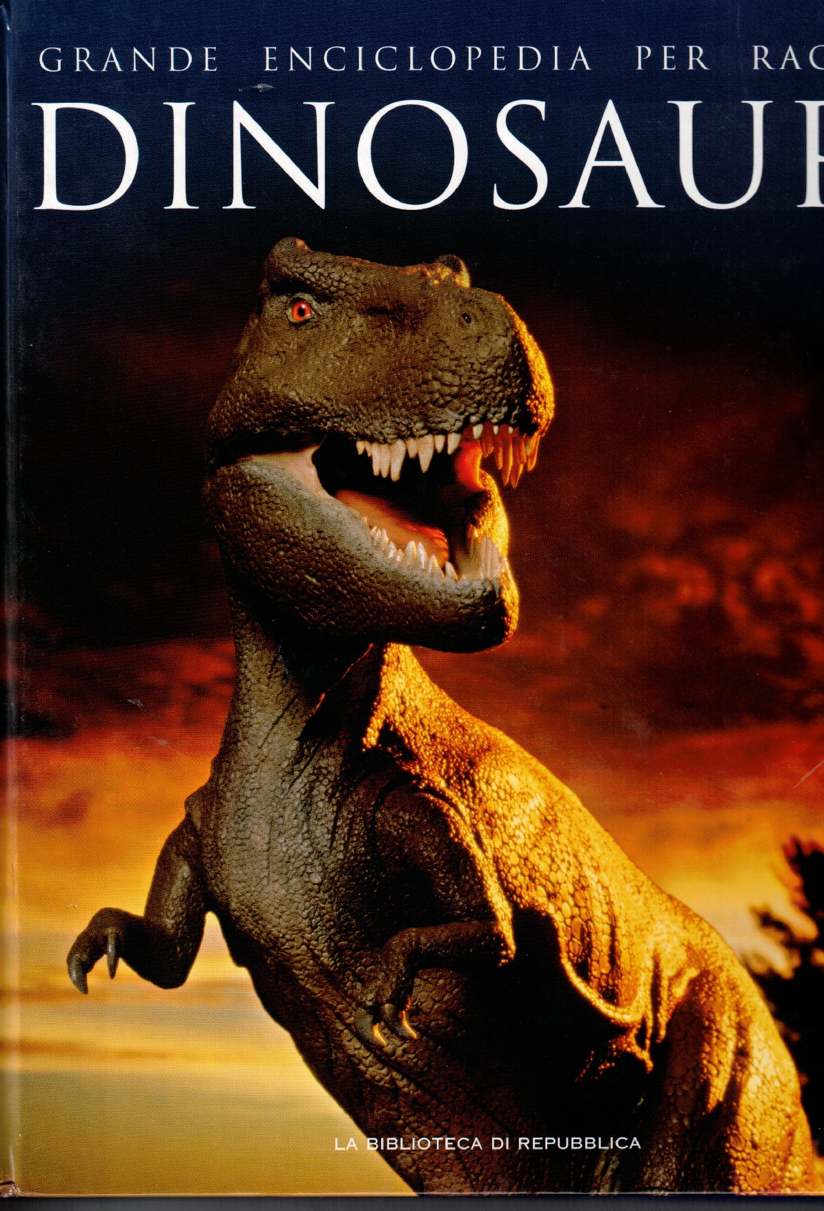 Copertina di Grande Enciclopedia per ragazzi - Dinosauri
