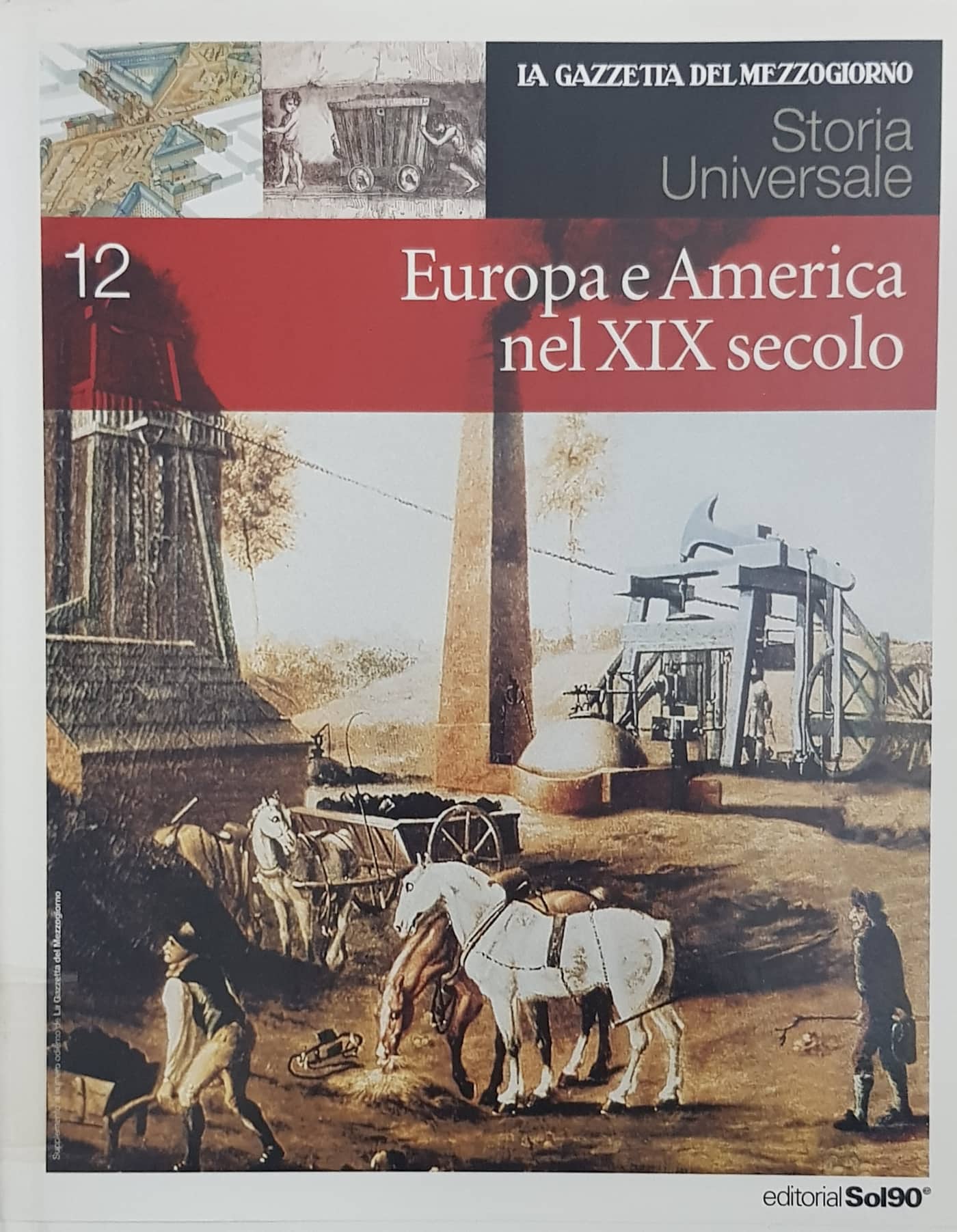 Copertina di Storia universale 12-Europa e America nel XIX secolo