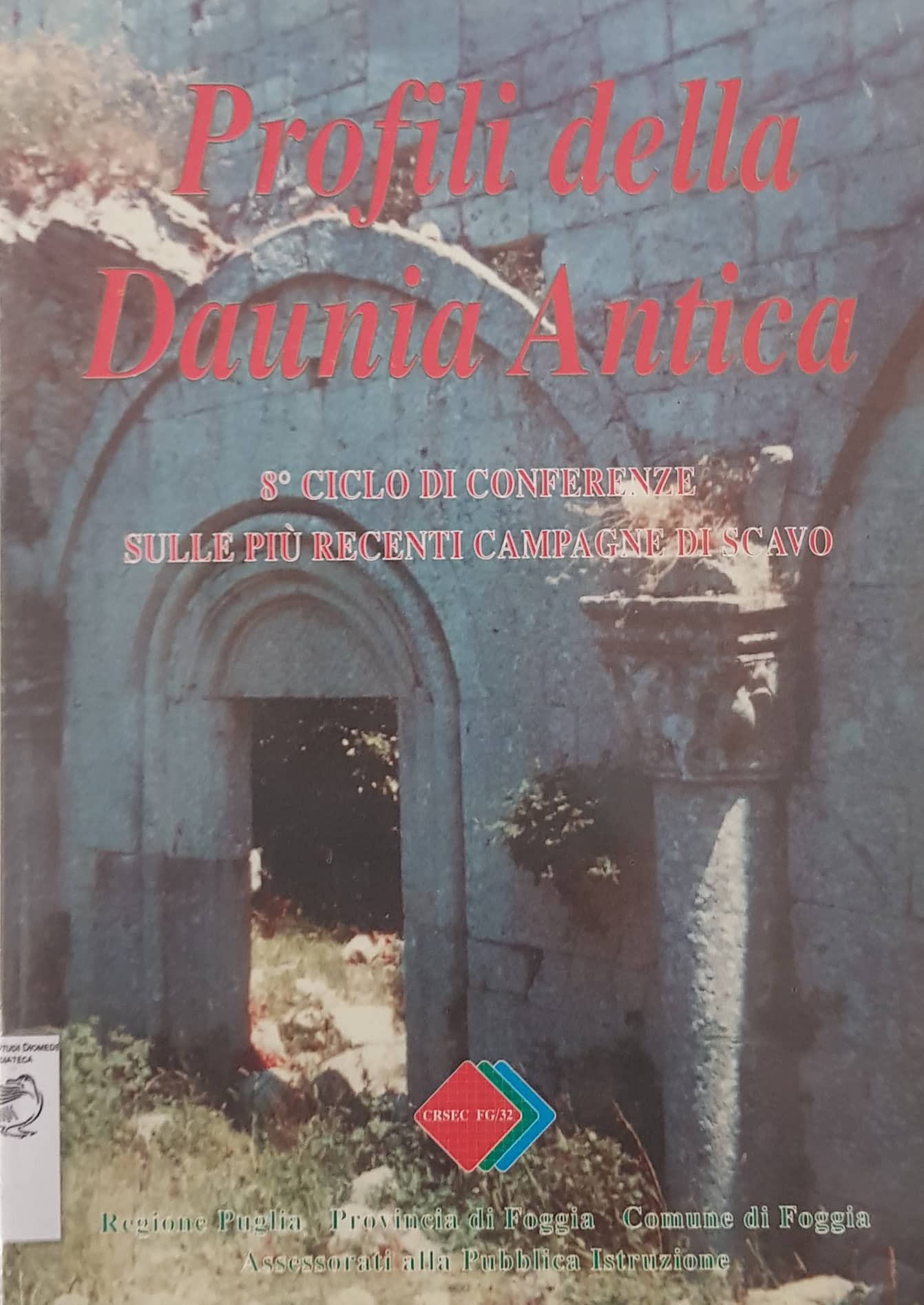 Copertina di Profili della Daunia Antica (1994)