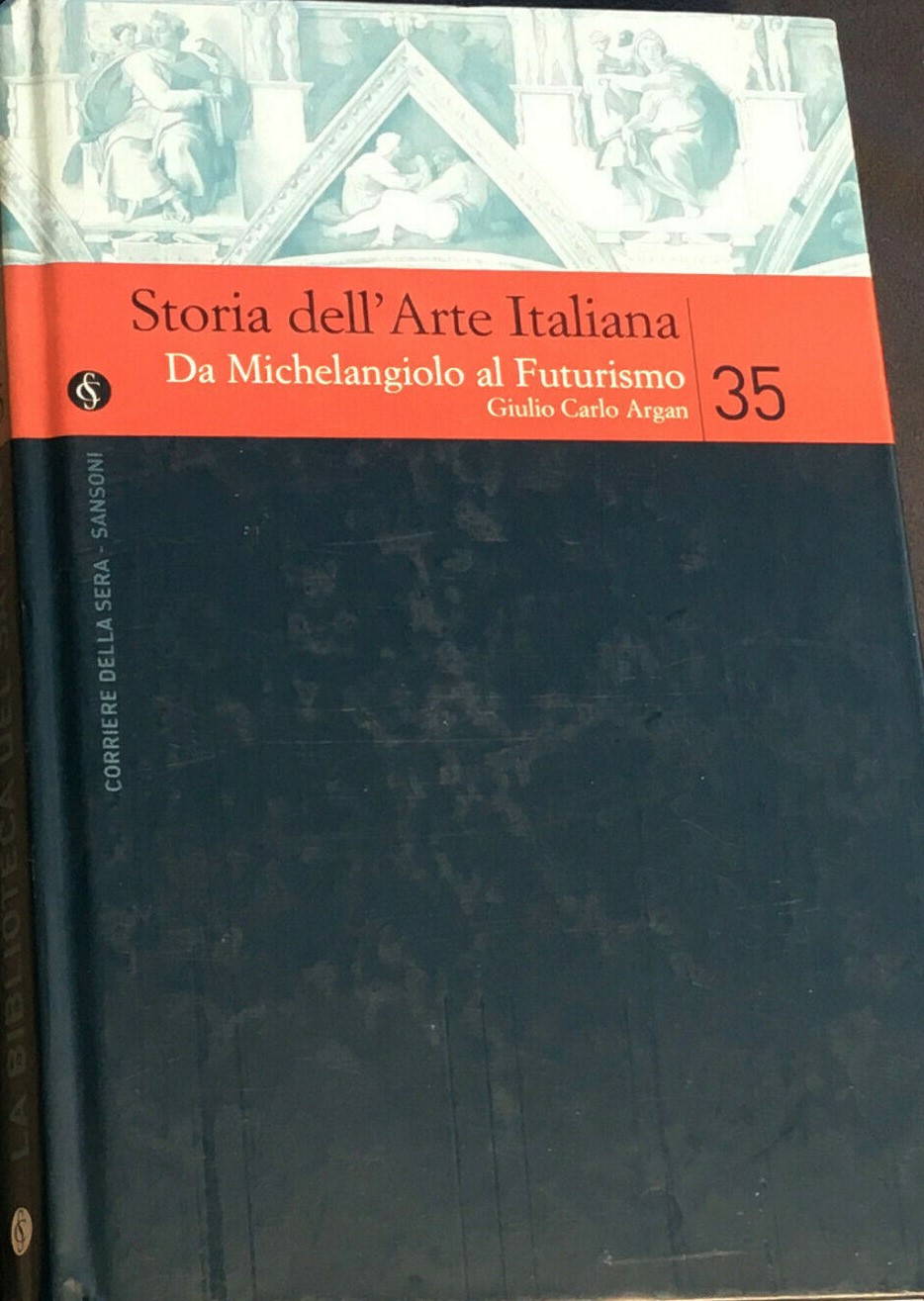 Copertina di Storia dell'Arte Italiana vol. 35