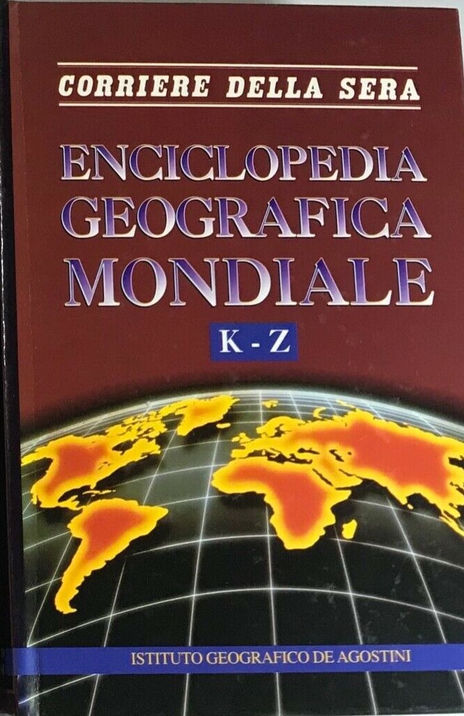 Copertina di Enciclopedia geografica mondiale (K-Z)
