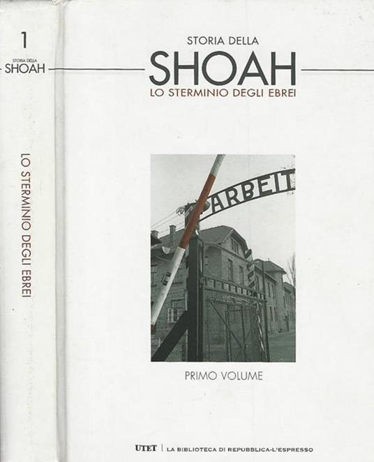 Copertina di Storia della Shoah primo volume