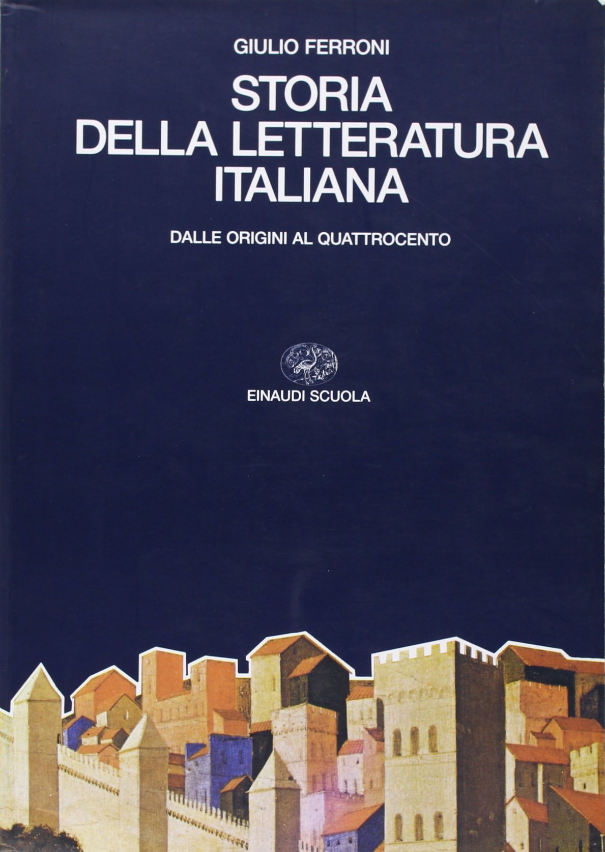 Copertina di Storia della letteratura italiana 3