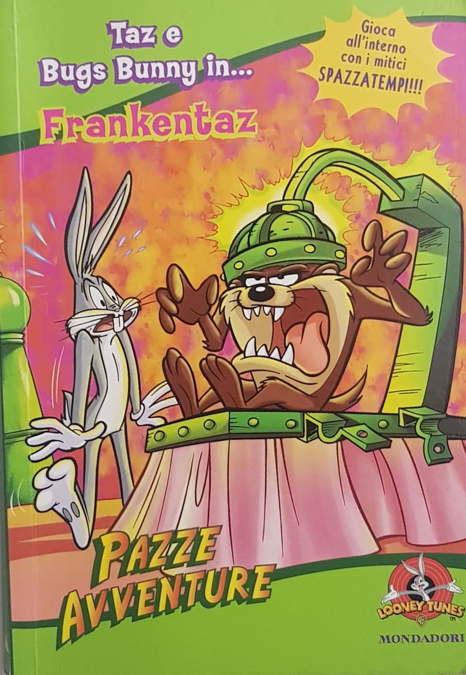 Copertina di Taz e Bugs Bunny in... Frankentaz