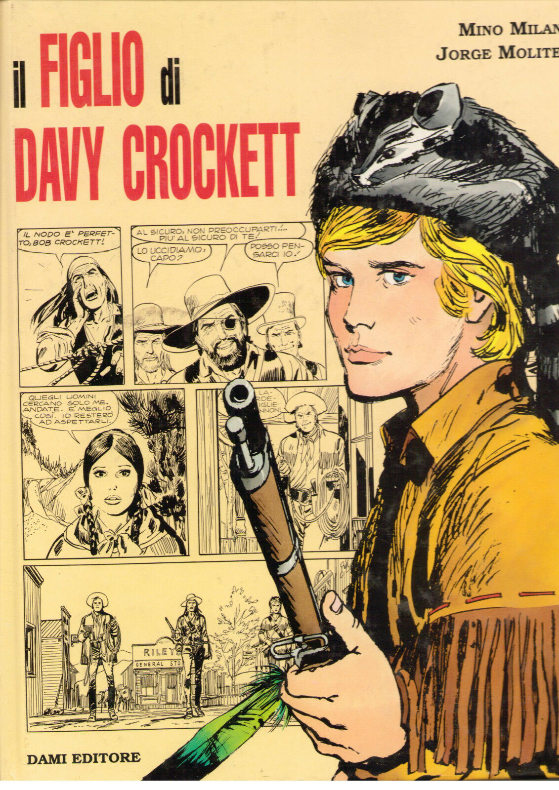 Copertina di Il figlio di Davy Crockett