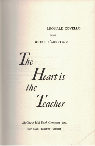Copertina di The heart is the teacher