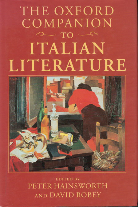 Copertina di The Oxford Companion to Italian Literature