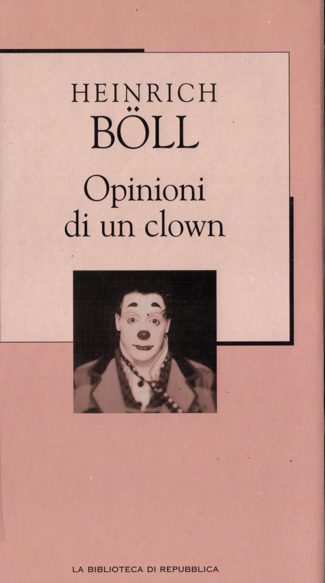 Copertina di Opinioni di un clown 