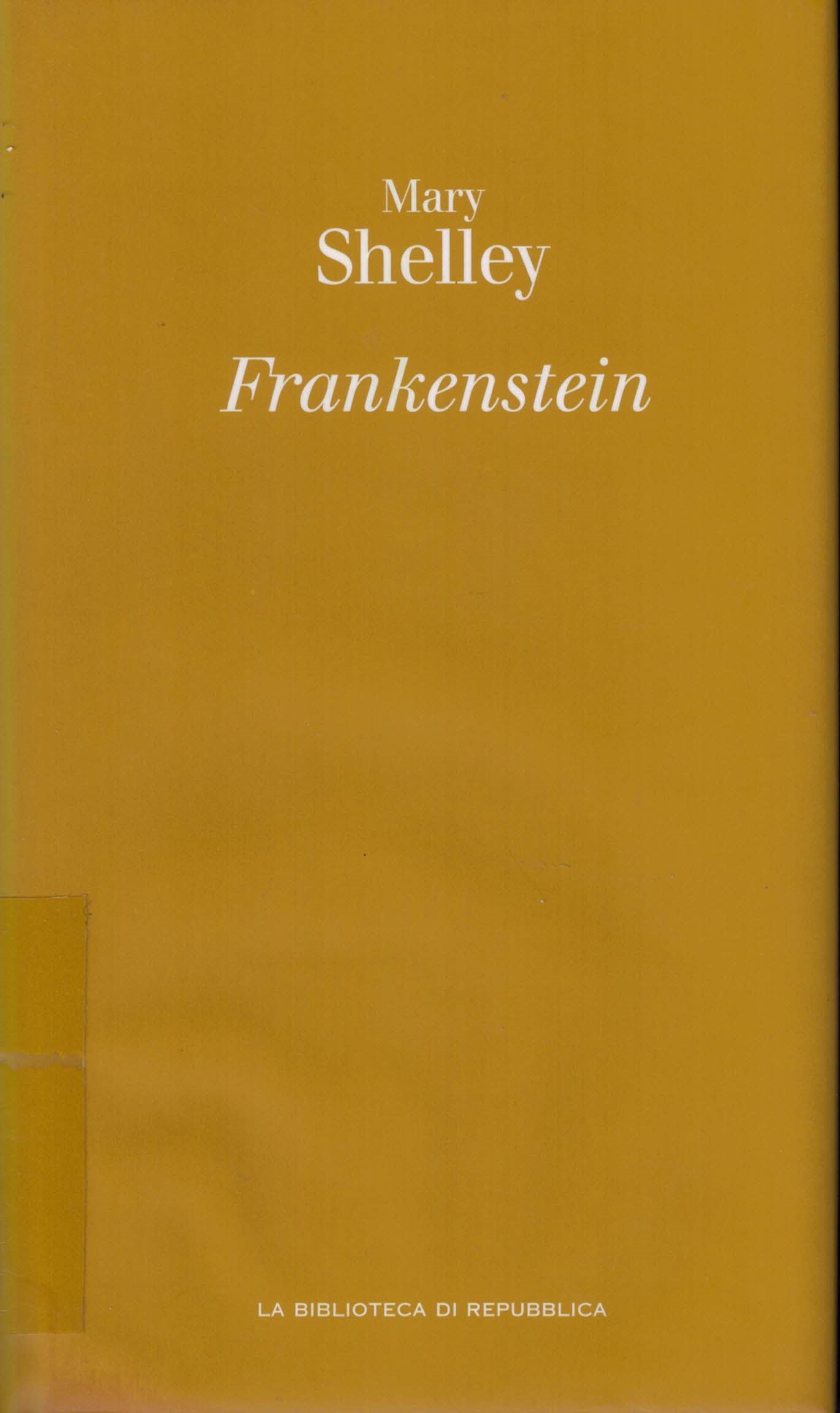 Copertina di Frankenstein 