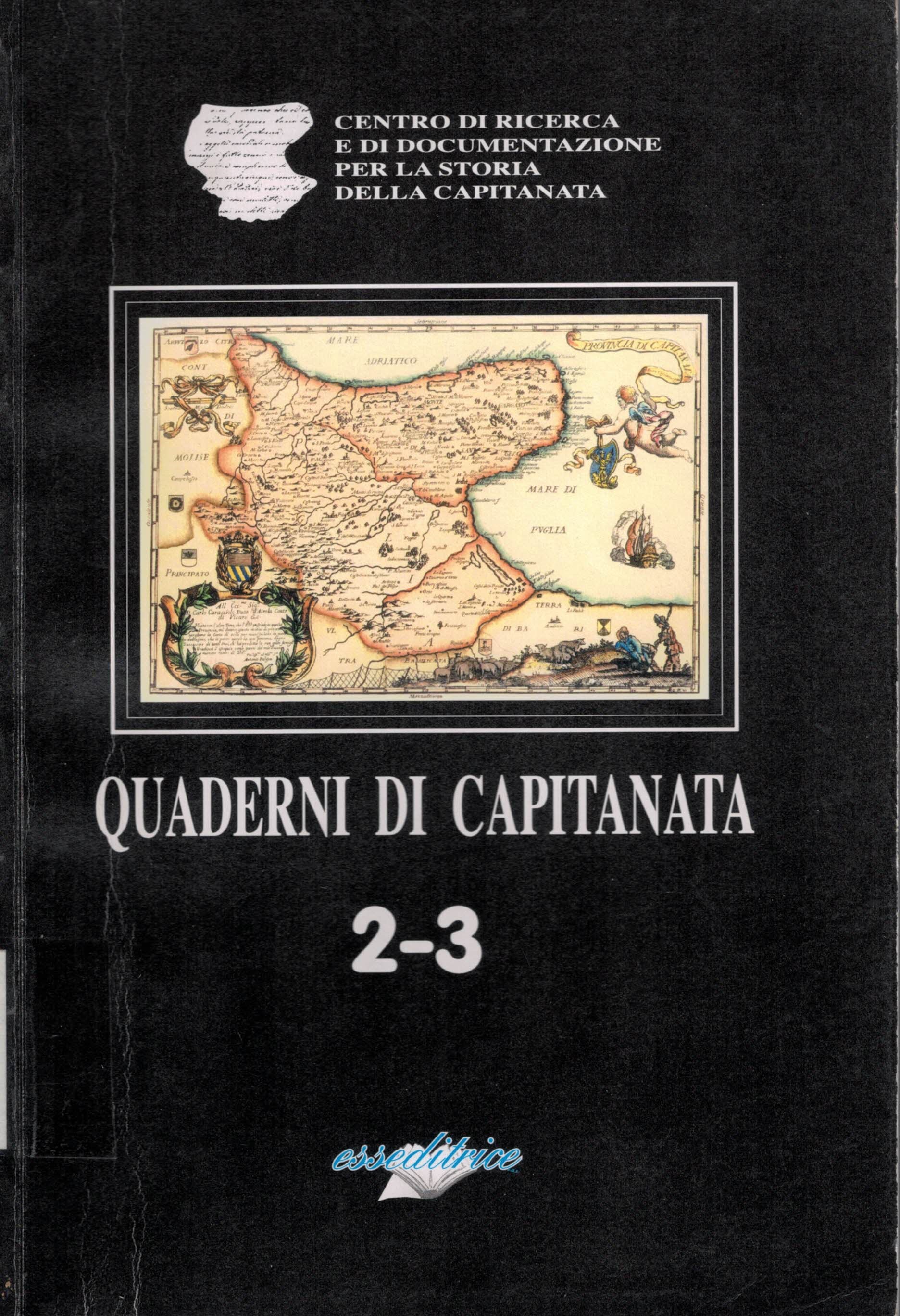 Copertina di Quaderni di Capitanata (2-3)