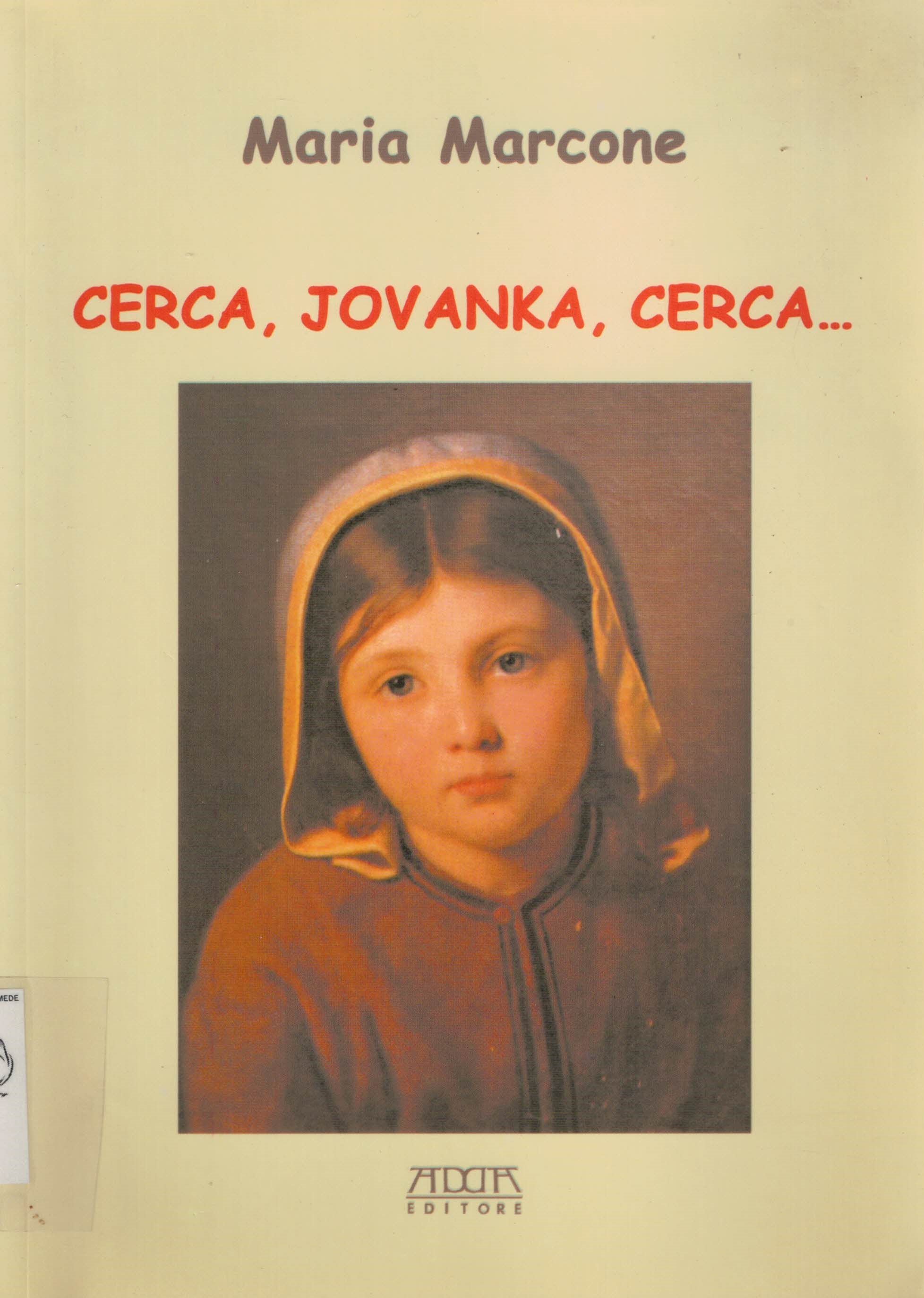 Copertina di Cerca, Jovanka, cerca...
