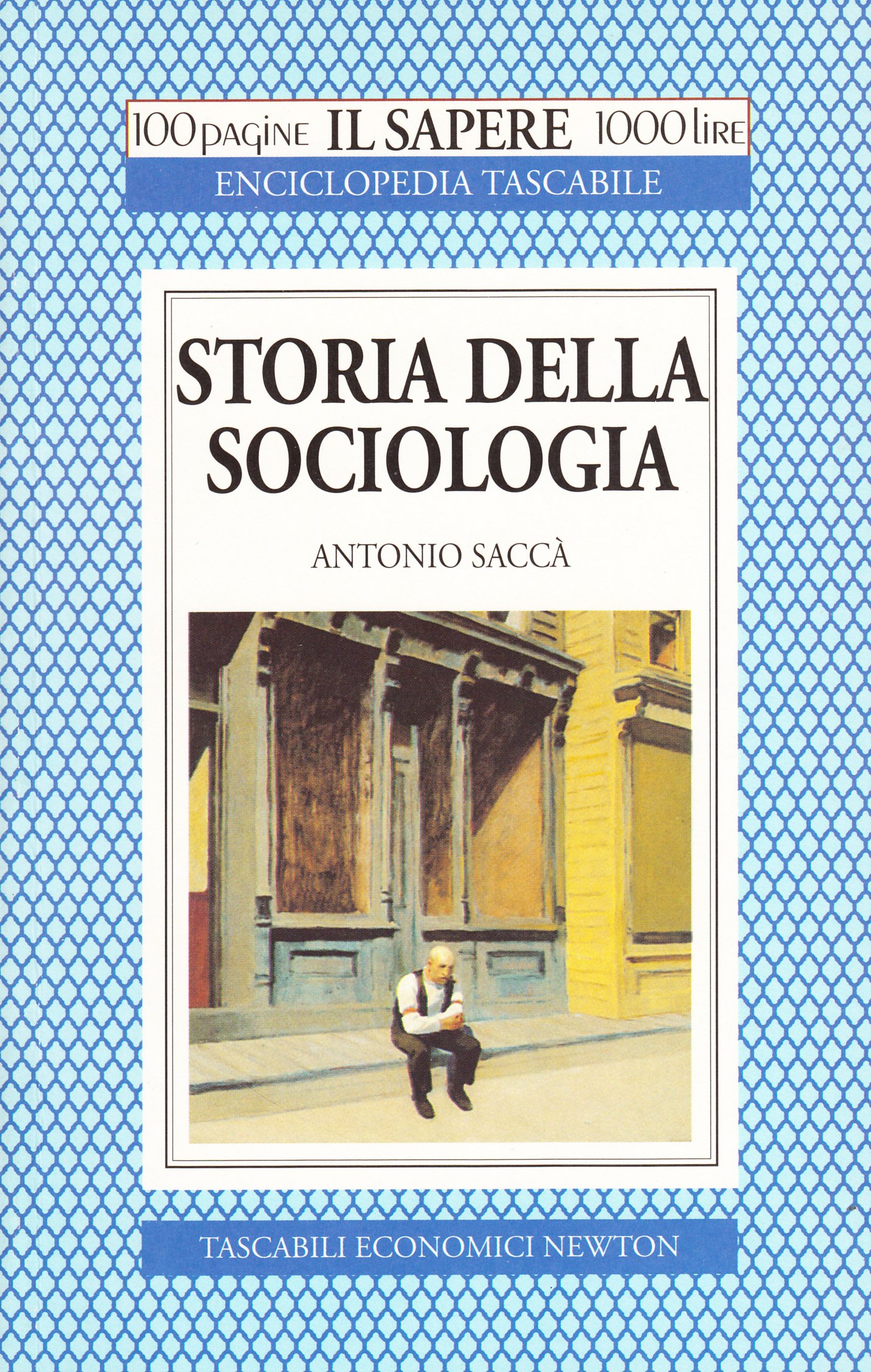 Copertina di Storia della sociologia