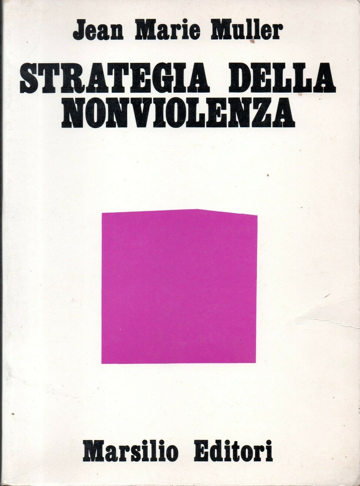 Copertina di Strategia della nonviolenza