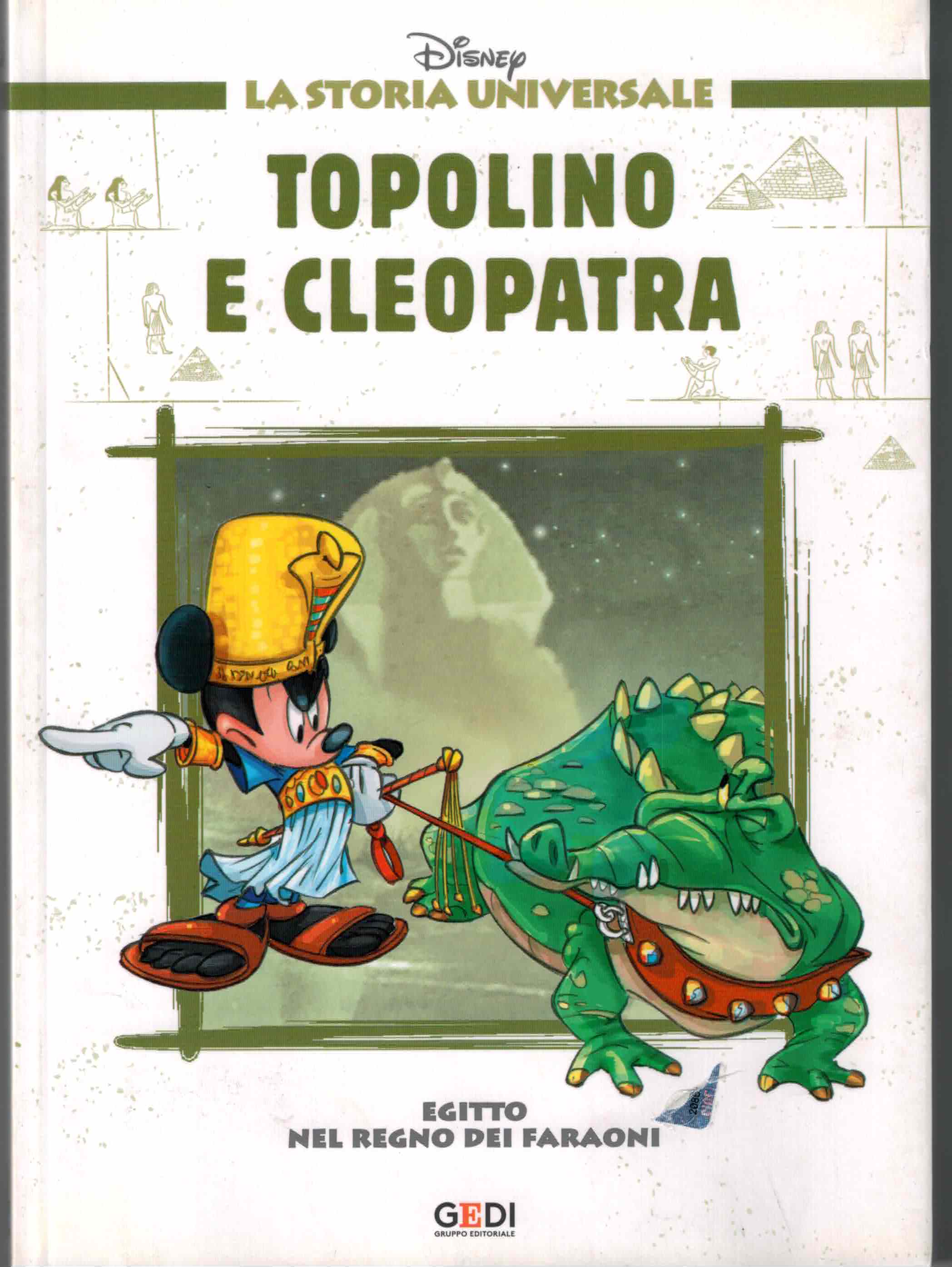 Copertina di Topolino e cleopatra