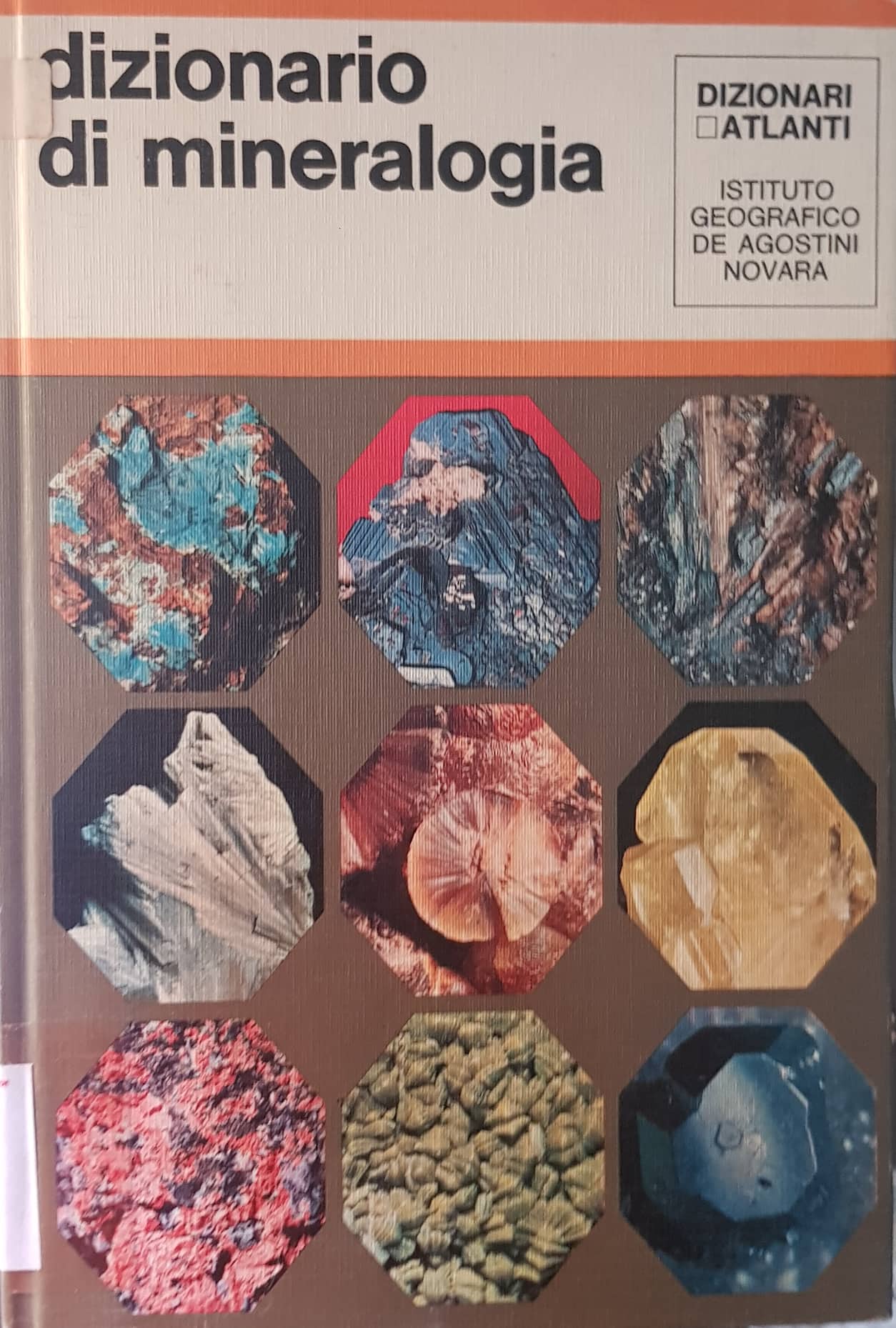 Copertina di Dizionario di mineralogia