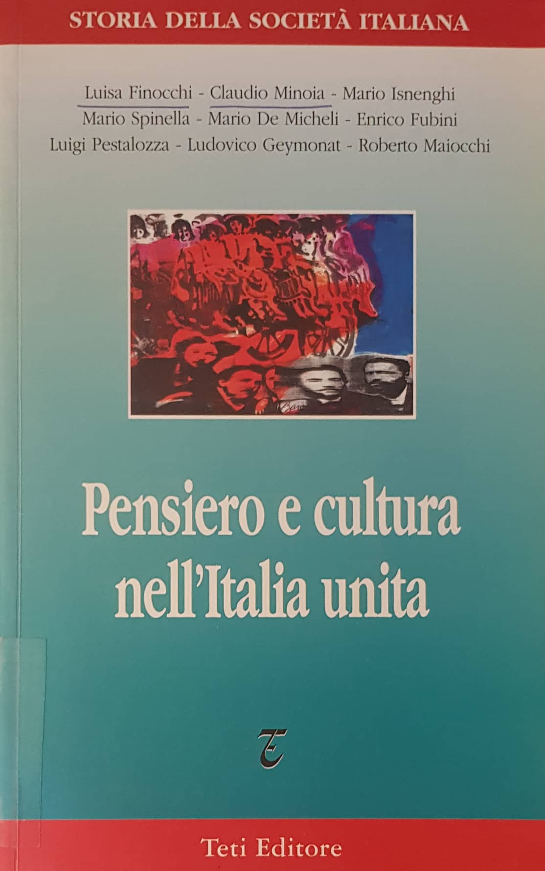 Copertina di Pensiero e cultura nell'Italia unita