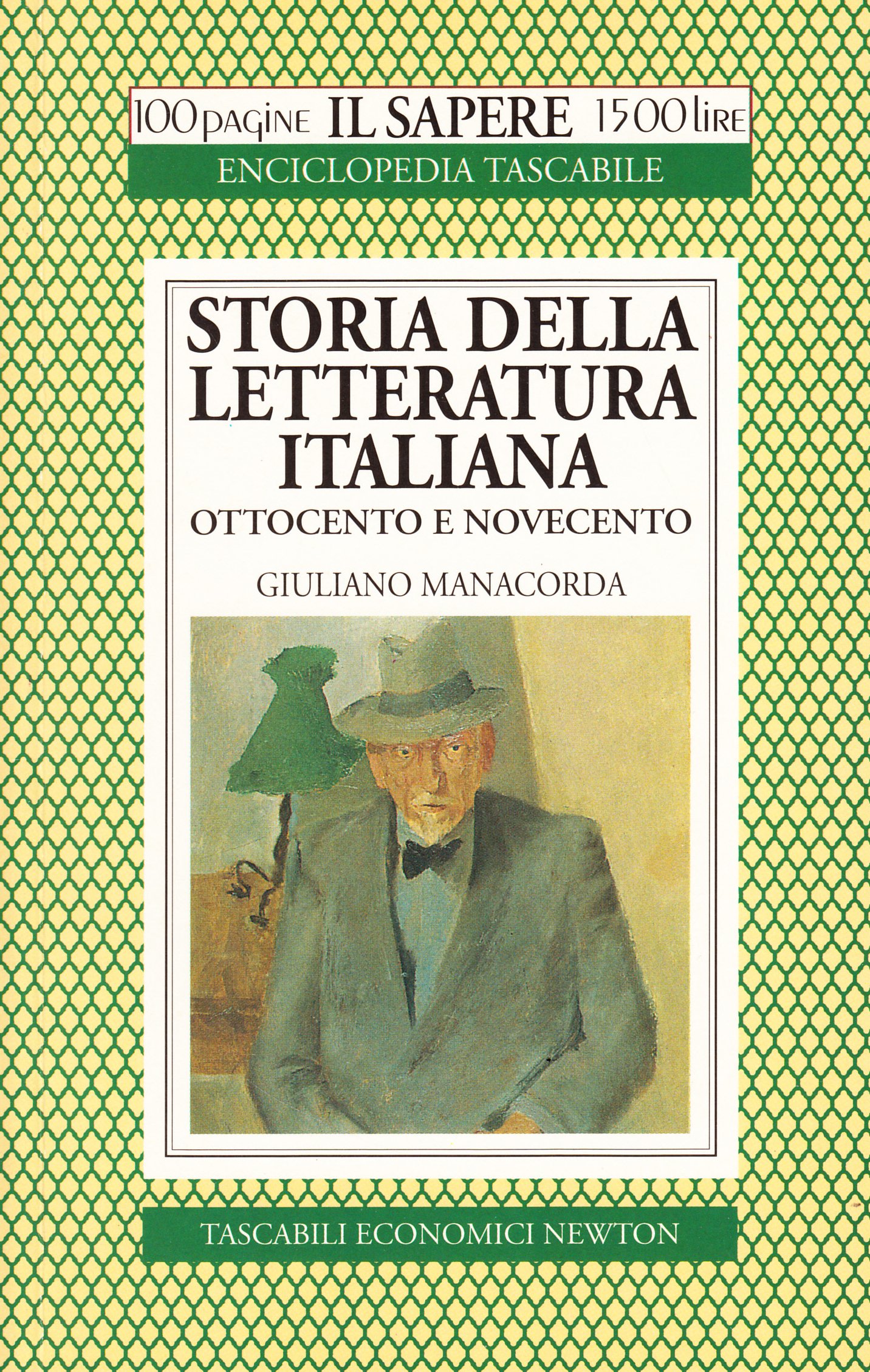Copertina di Storia della letteratura italiana