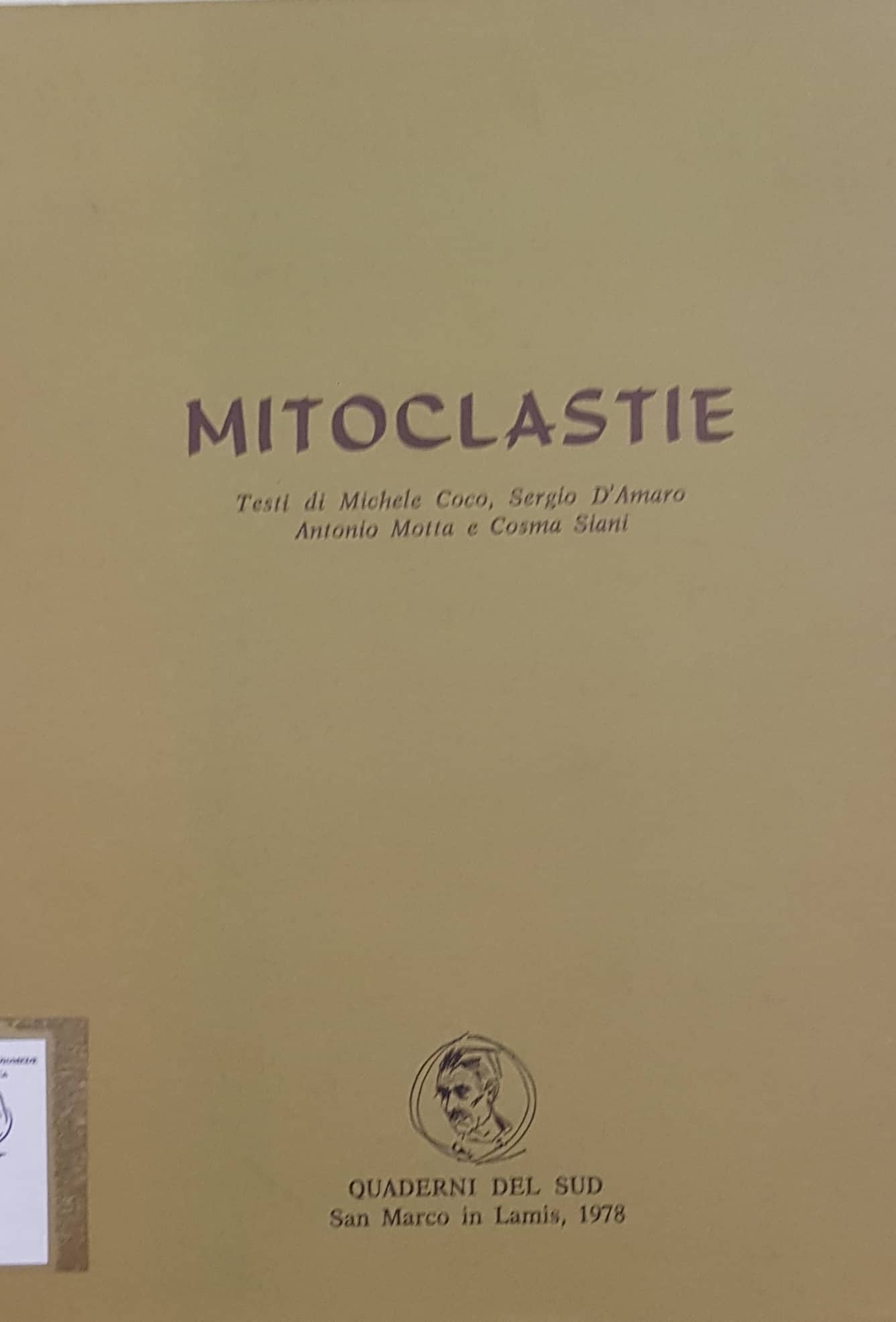 Copertina di Mitoclastie