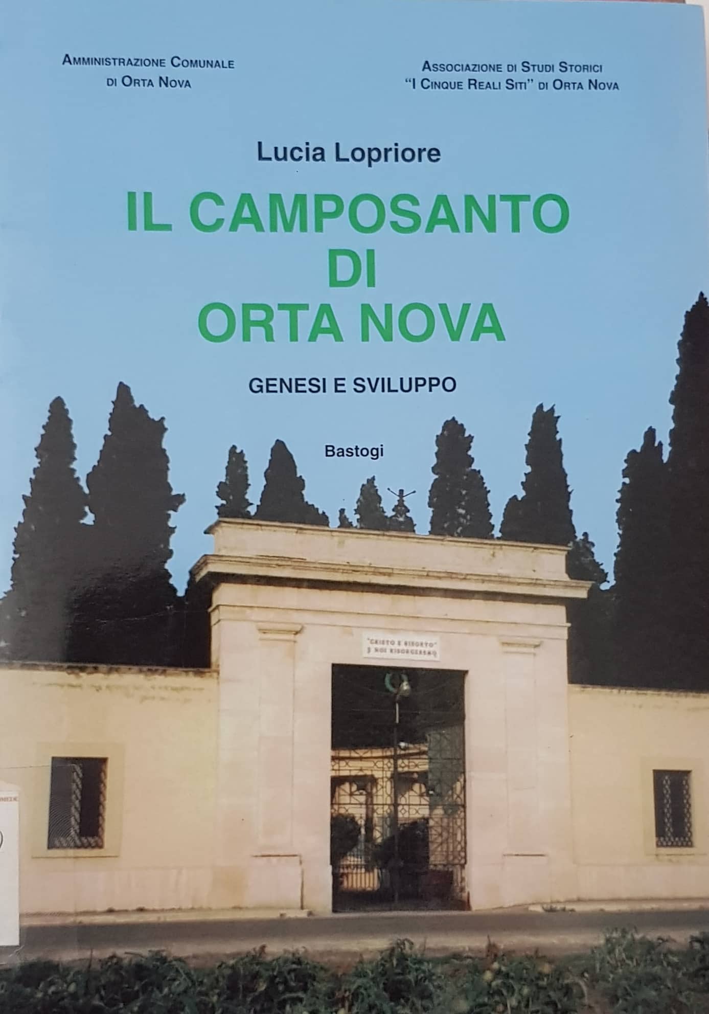 Copertina di Il Camposanto di Orta Nova