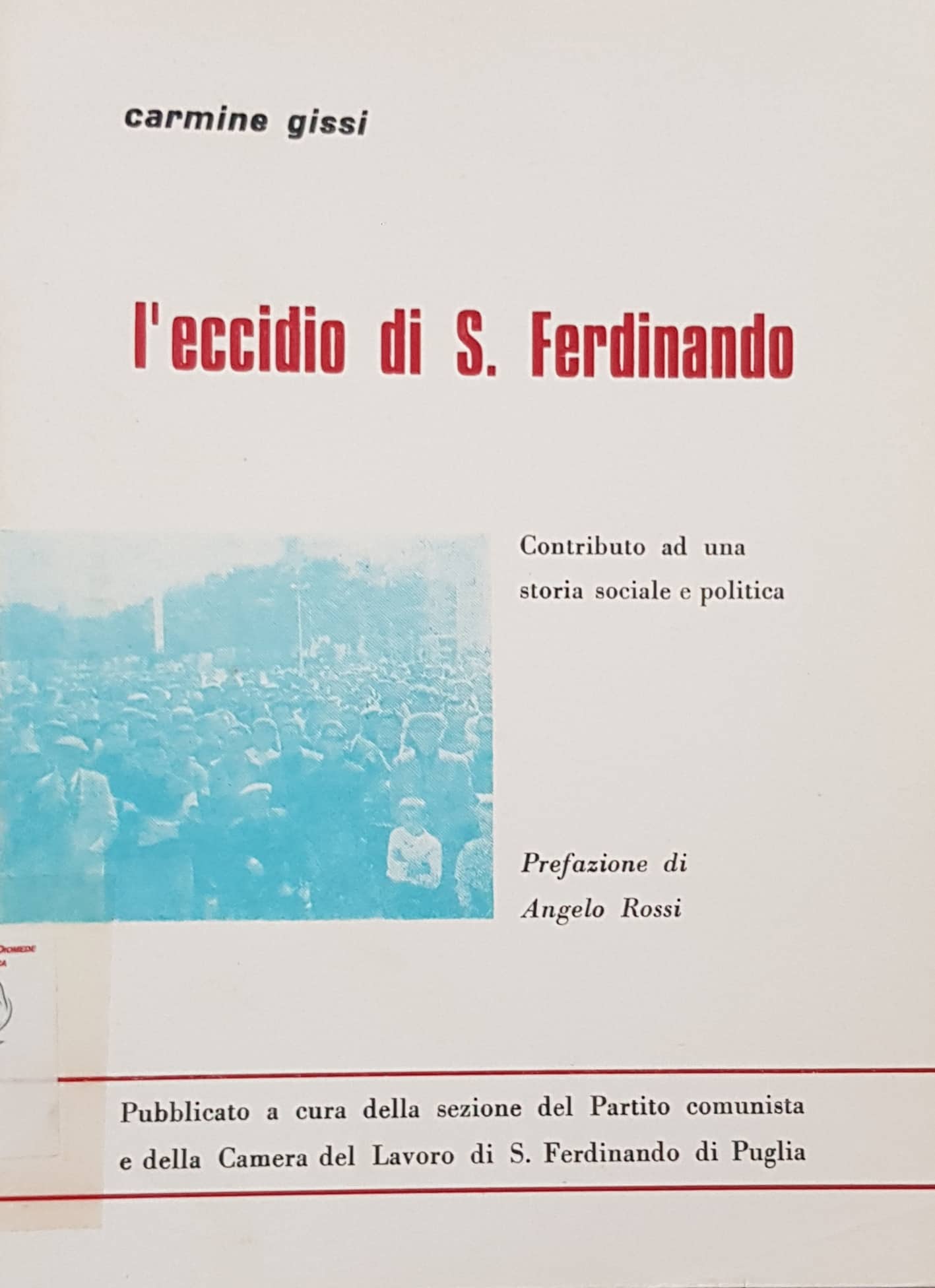 Copertina di L'eccidio di S. Ferdinando