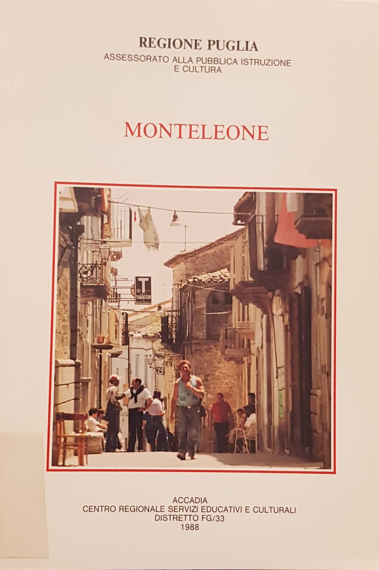 Copertina di Monteleone