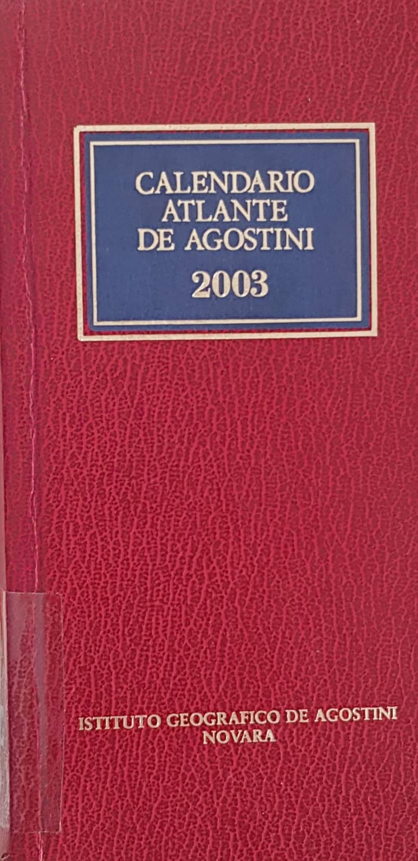 Copertina di Calendario Atlante de Agostini