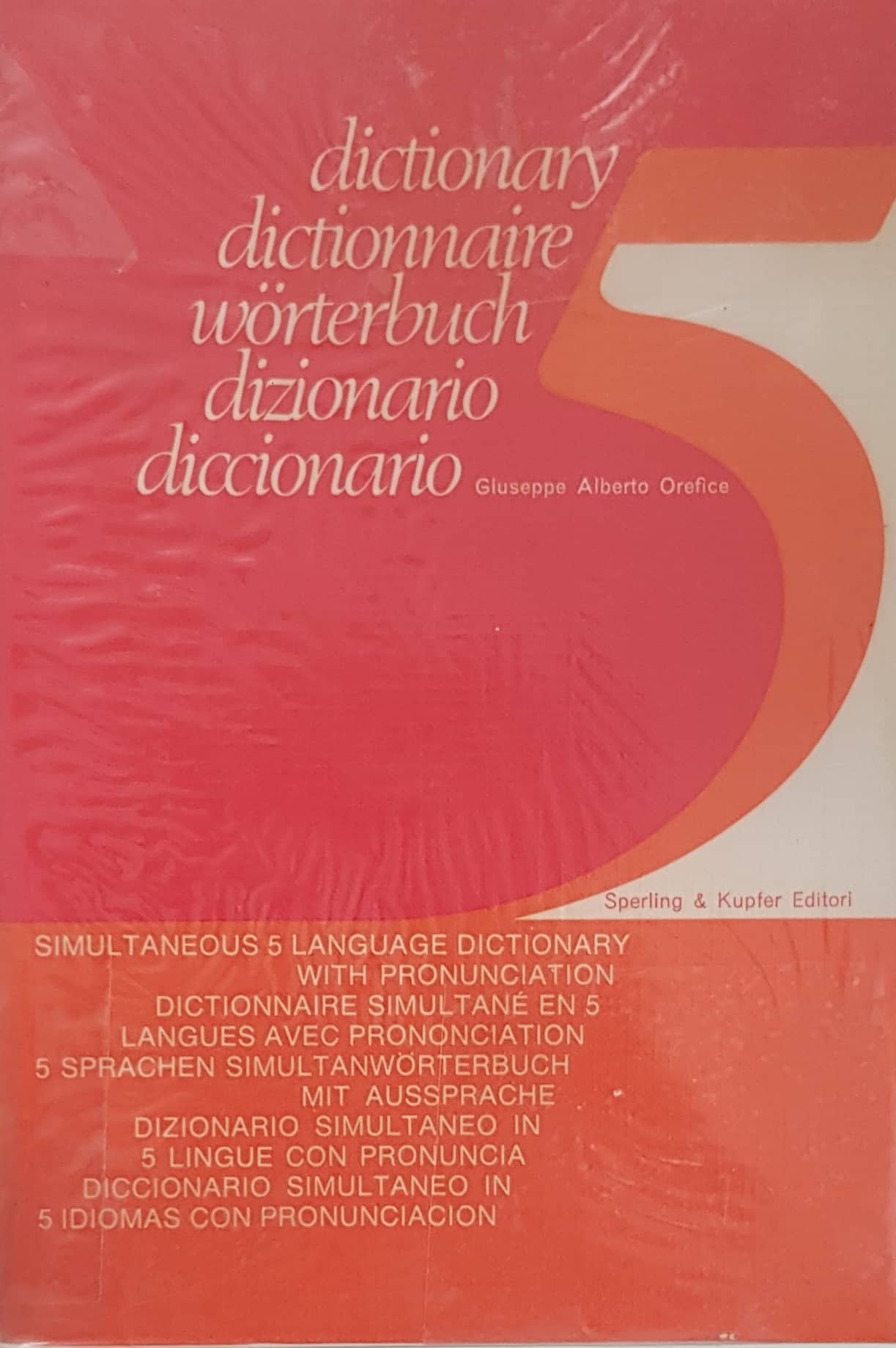 Copertina di Dizionario 