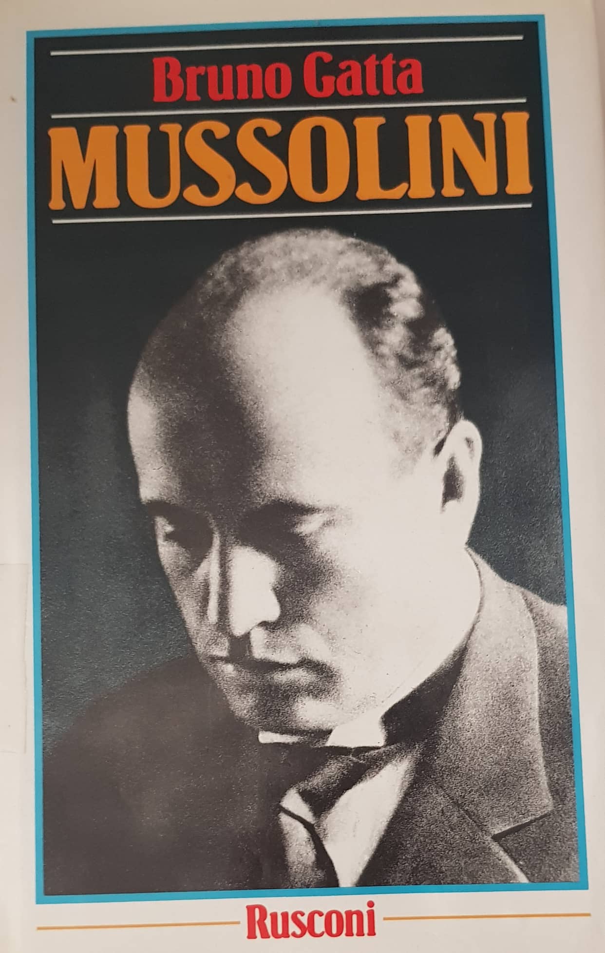 Copertina di Mussolini (1988)