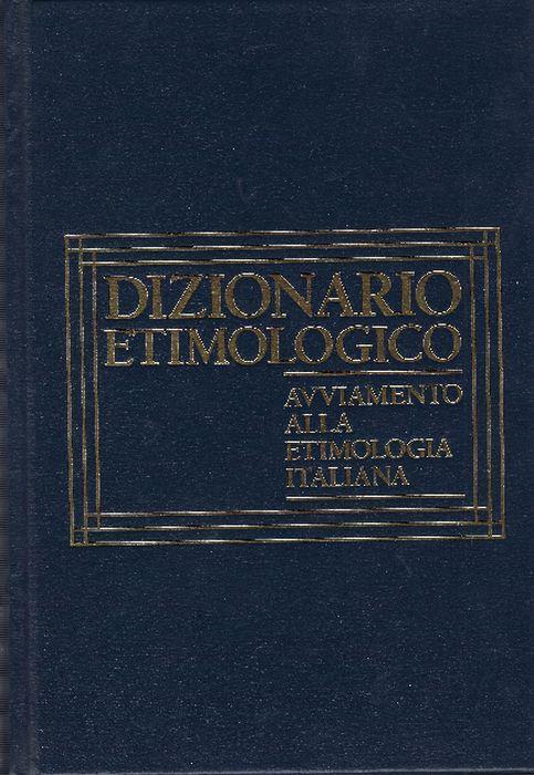 Copertina di Dizionario etimologico