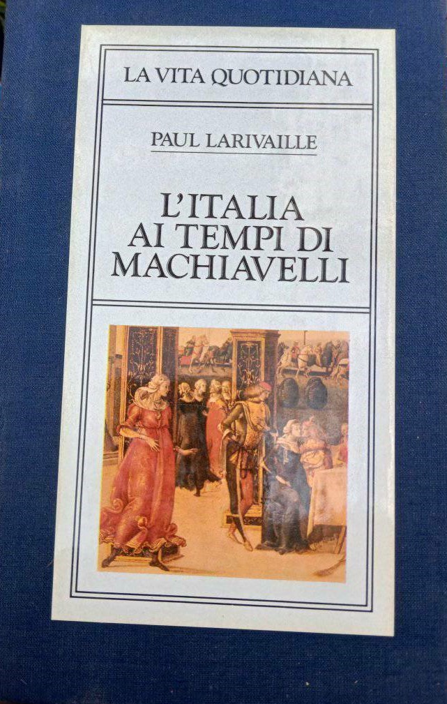 Copertina di L'Italia ai tempi di Machiavelli