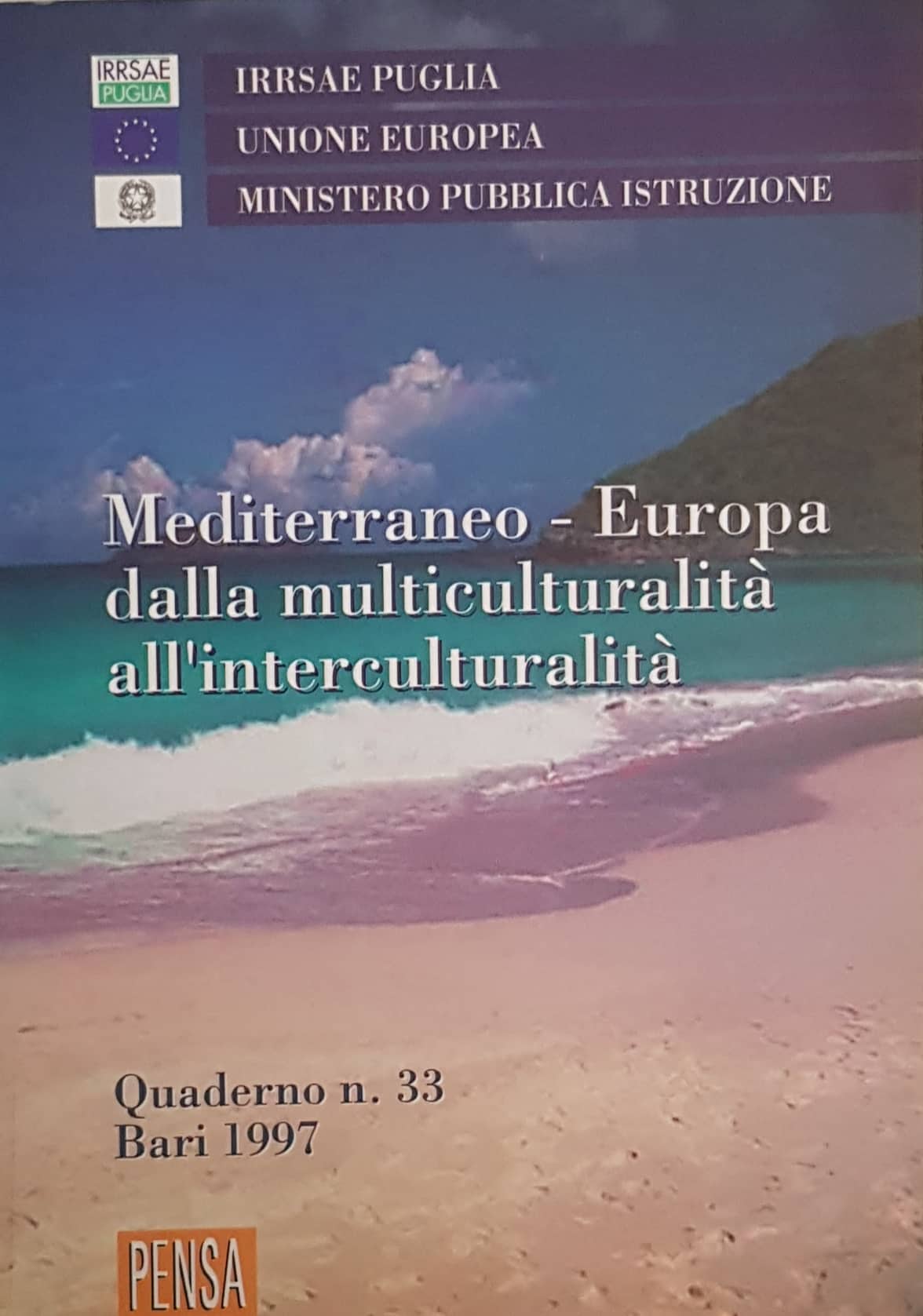 Copertina di Mediterrano-Europa dalla multiculturalità all'interculturalità