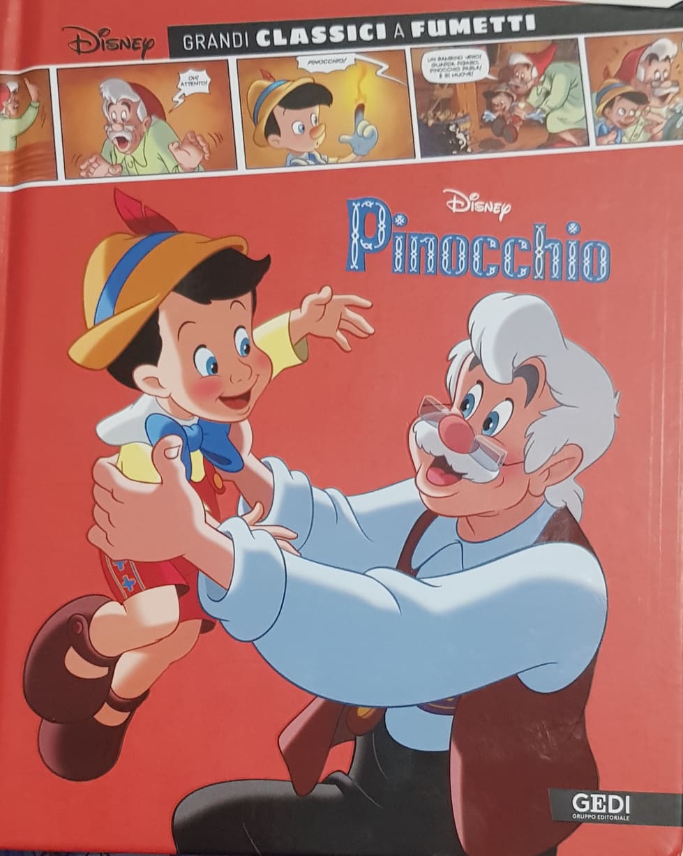 Copertina di Pinocchio (2022)