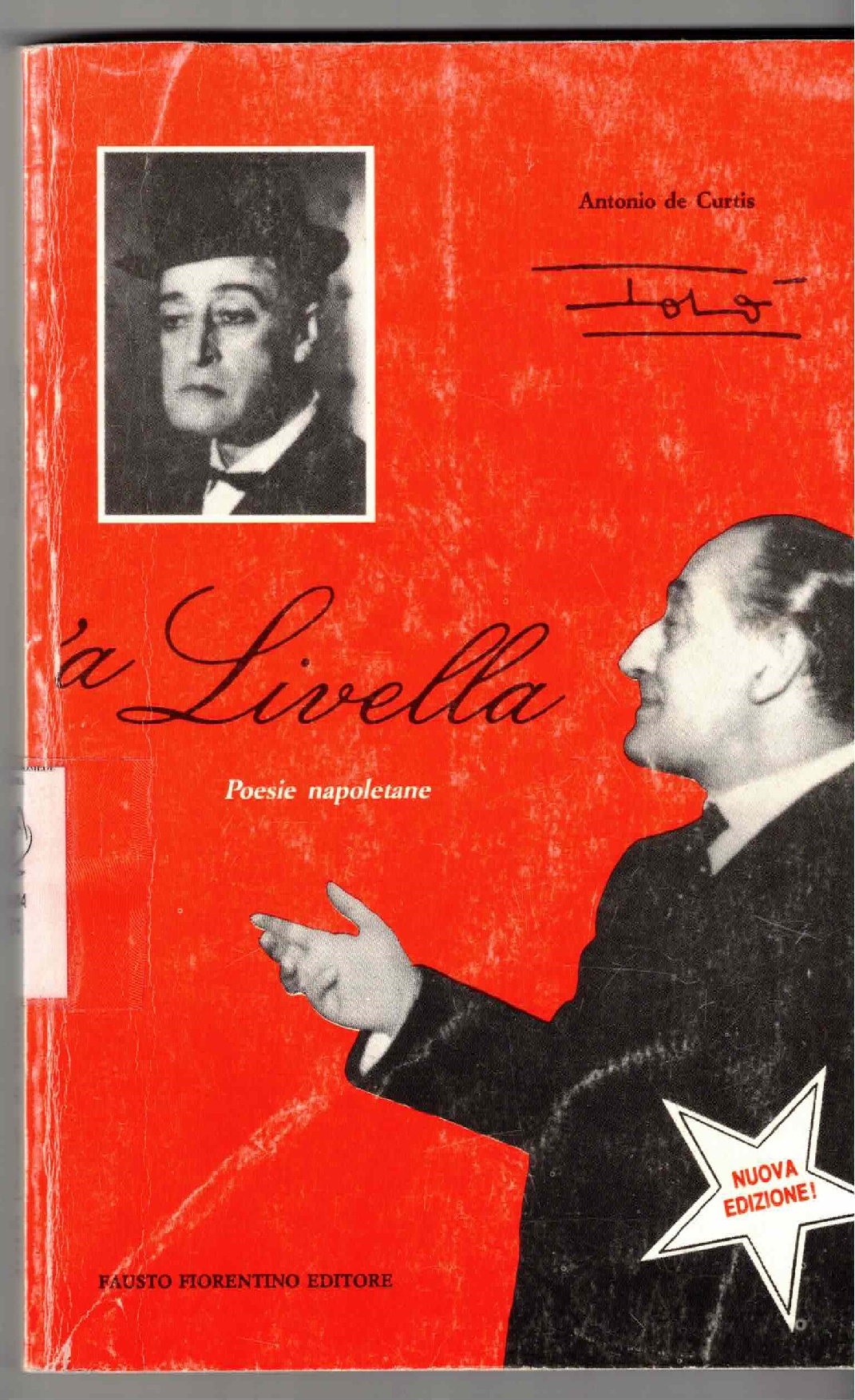 Copertina di 'a Livella-Poesie napoletane