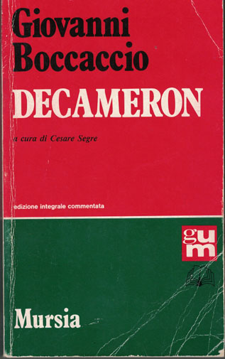 Copertina di Decameron