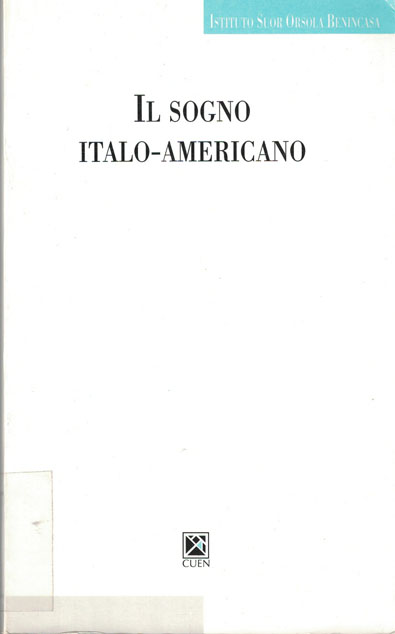 Copertina di Il sogno italo-americano