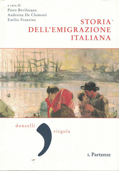 Copertina di Storia dell'emigrazione italiana - partenze