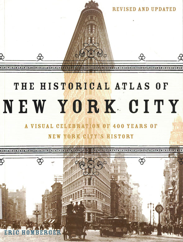 Copertina di The historical atlas of New York city