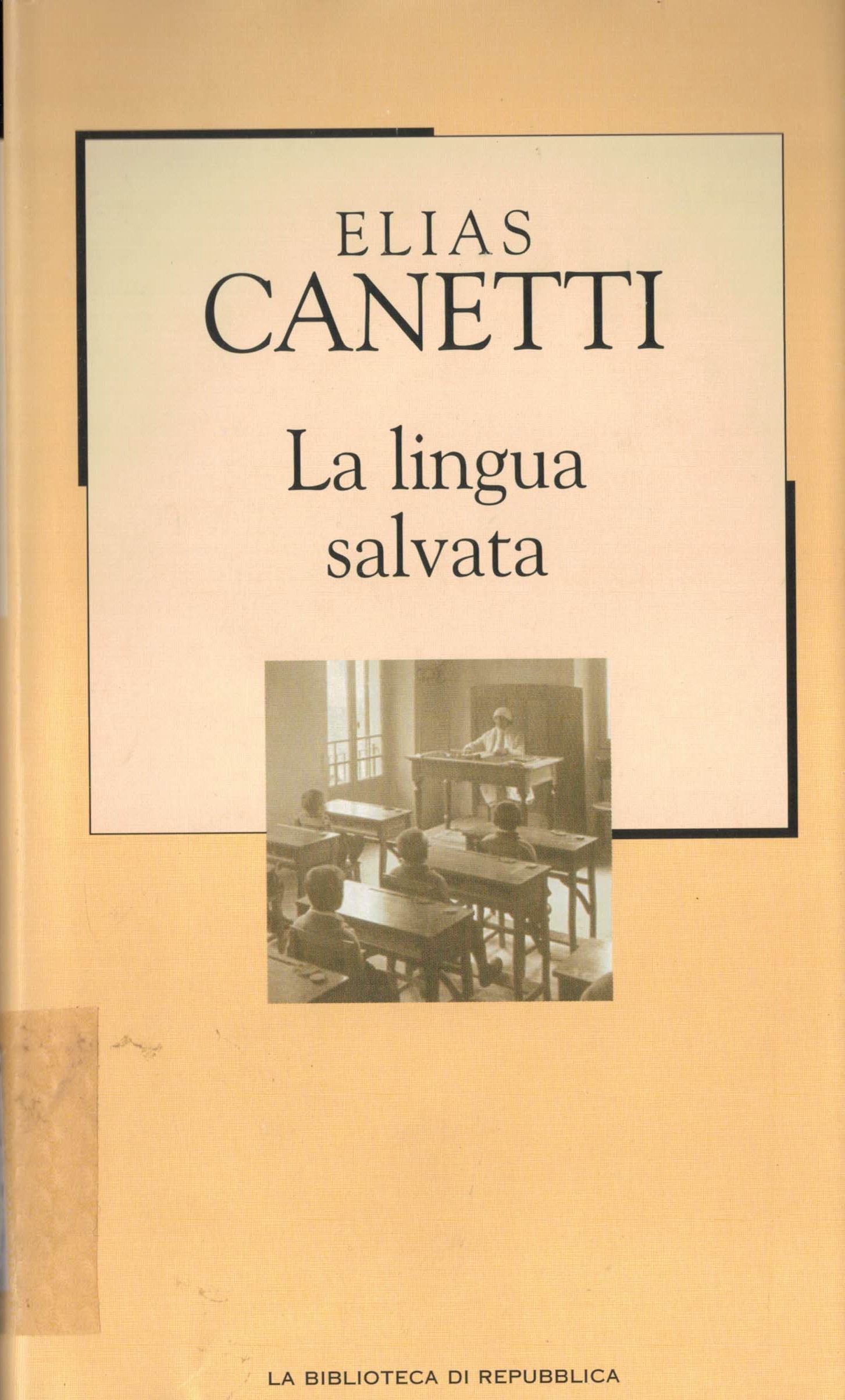 Copertina di La lingua salvata 