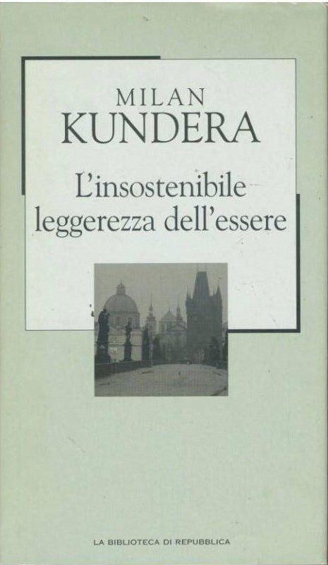 Copertina di L'insostenibile leggerezza dell'essere 