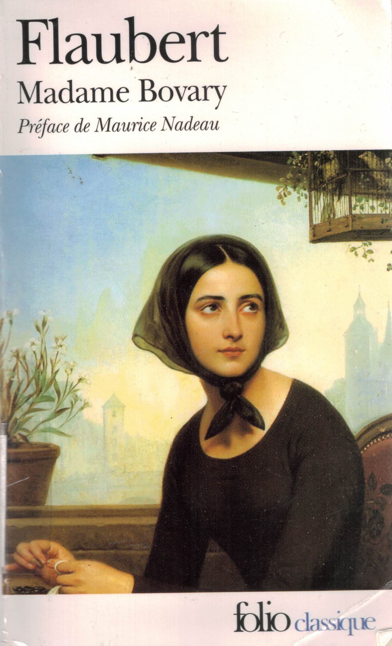 Copertina di Madame Bovary (édition Gallimard)