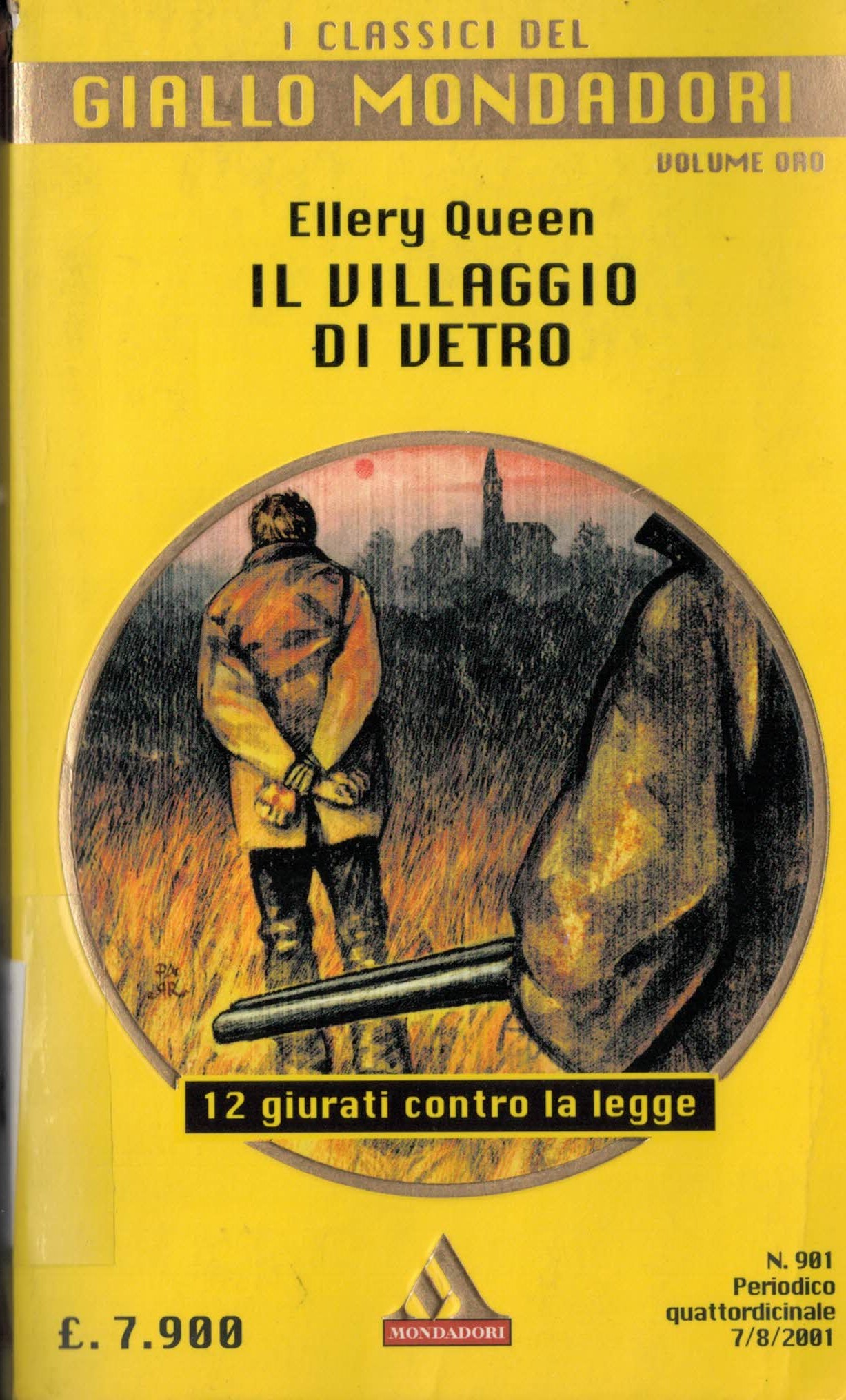 Copertina di Il villaggio di vetro 