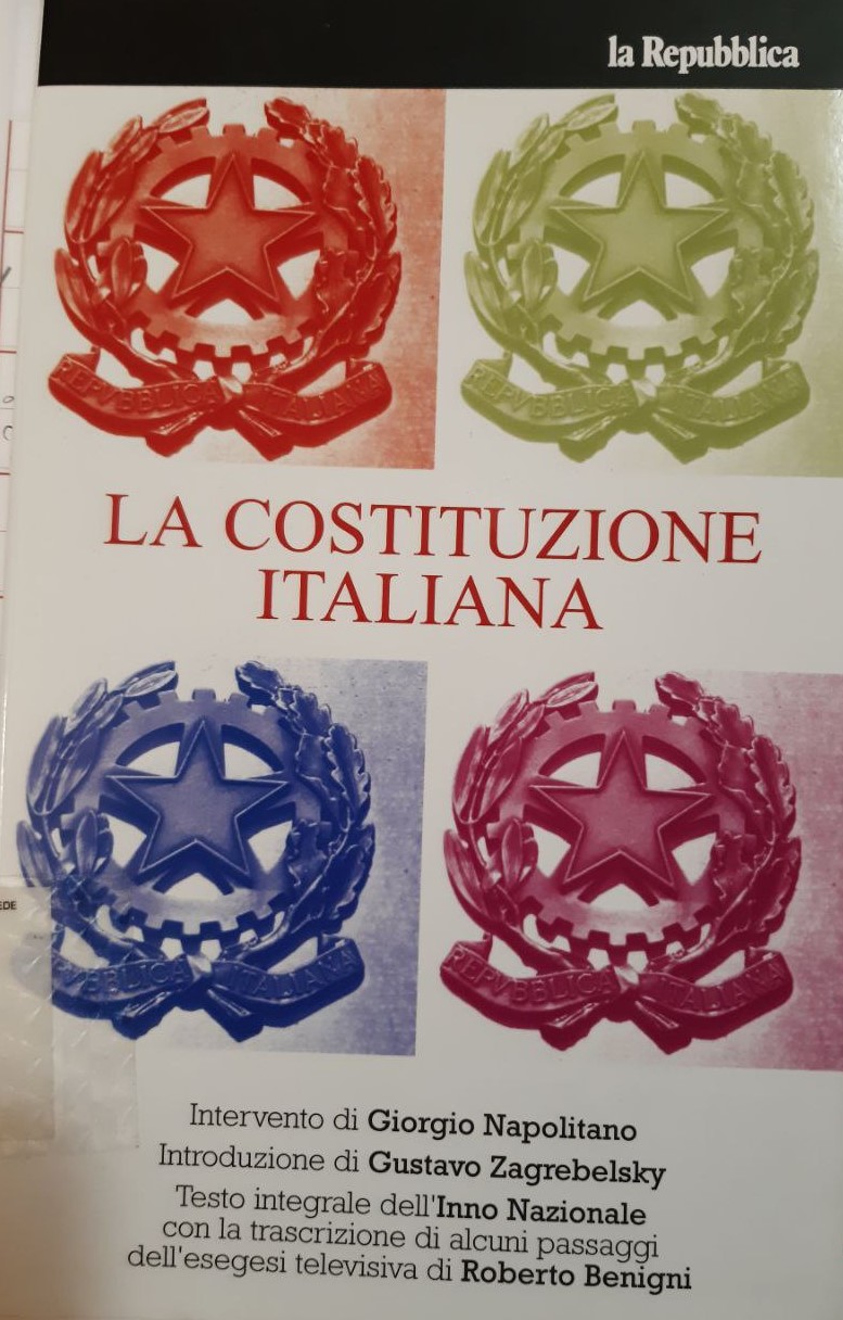 Copertina di La Costituzione italiana