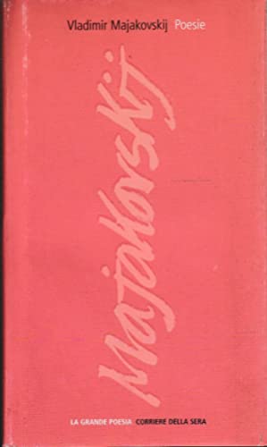 Copertina di Poesie di Majakovskij
