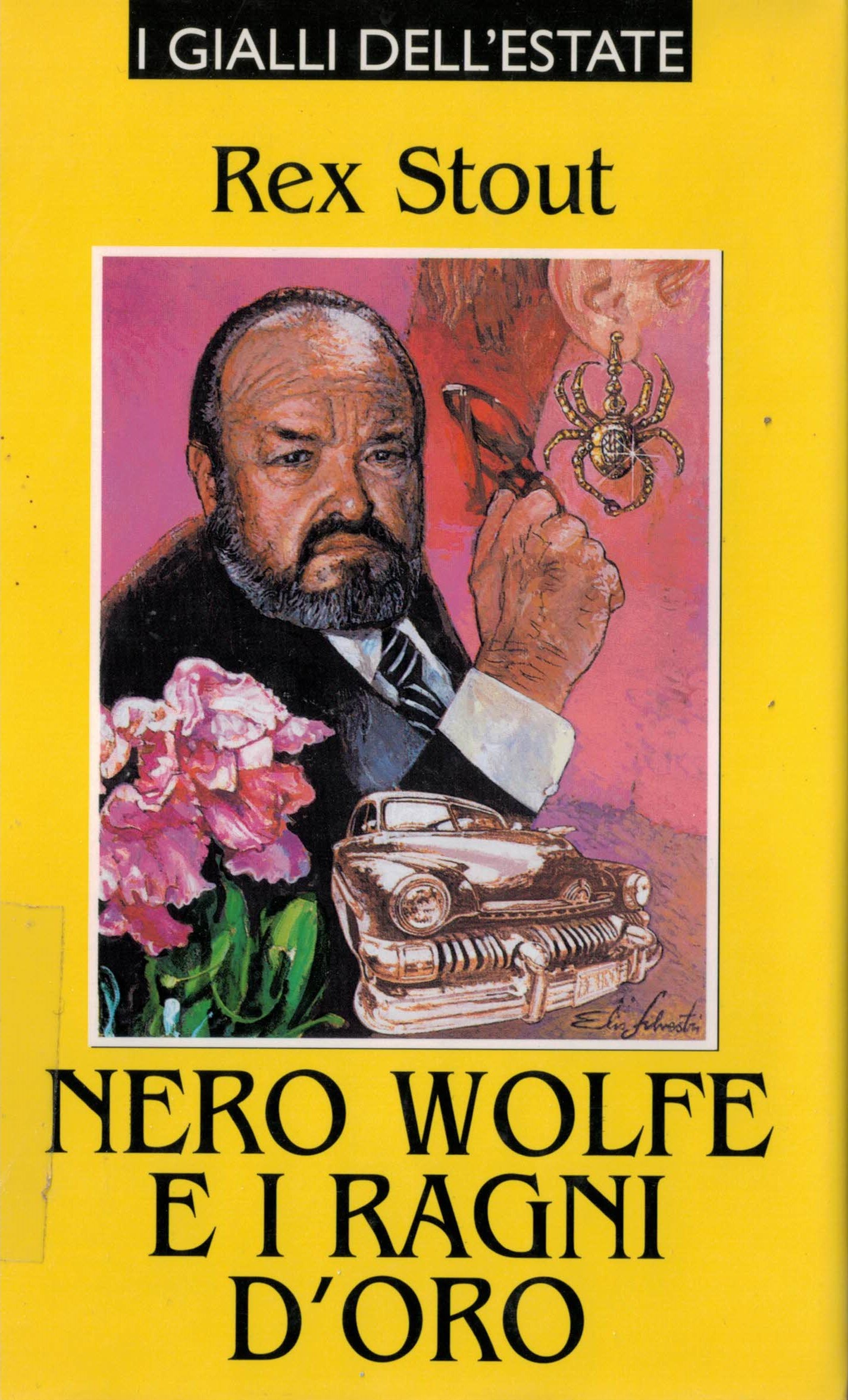 Copertina di Nero Wolfe e i ragni d'oro 
