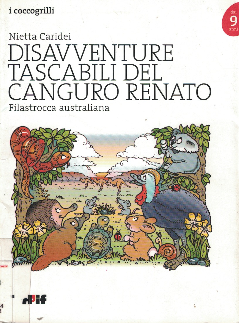 Copertina di Disavventure tascabili del canguro Renato