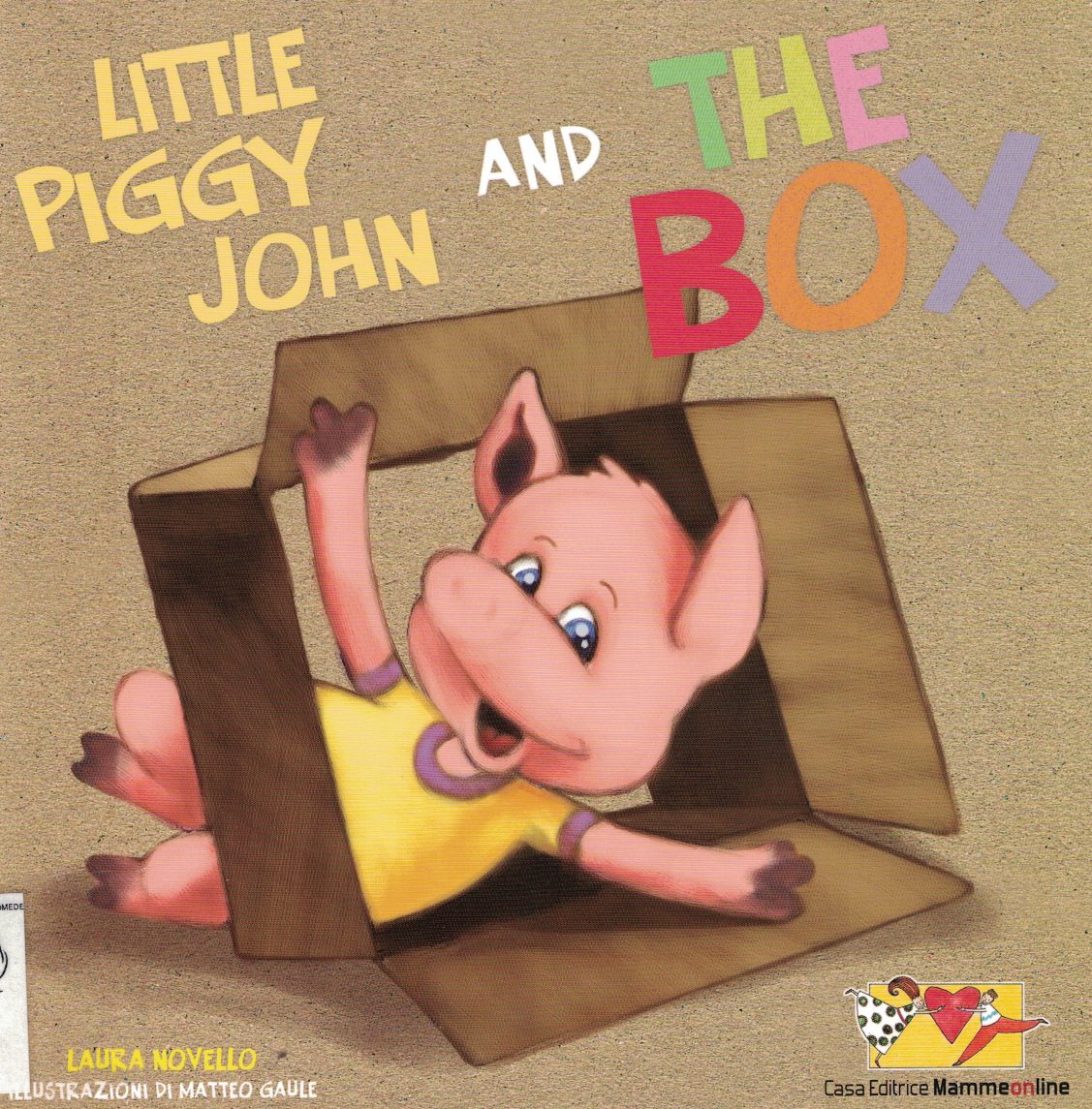 Copertina di Little piggy John and the box