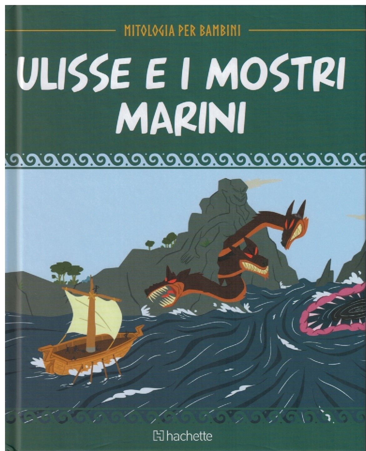Copertina di Ulisse e i mostri marini